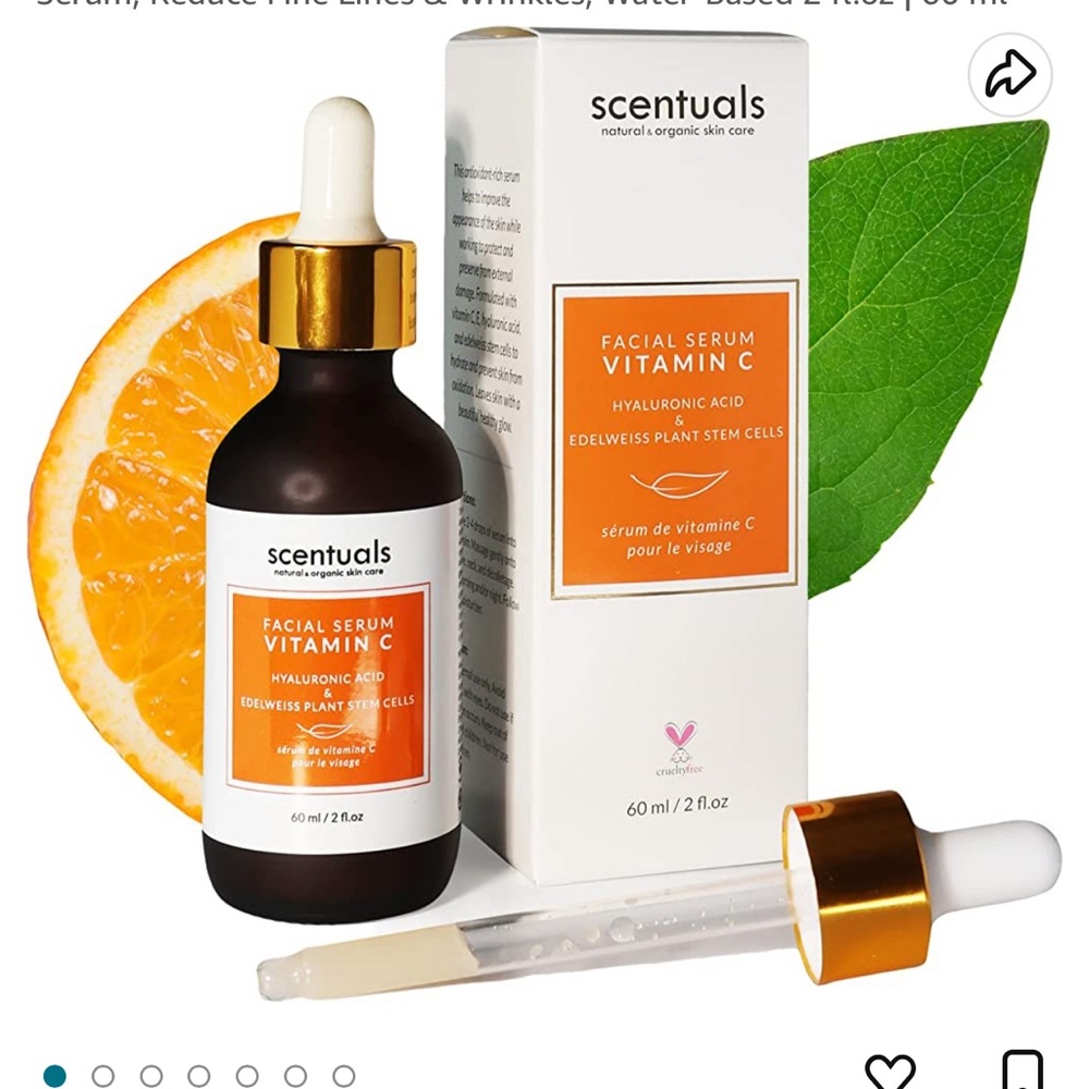 Scentuals facial serum vitamin c